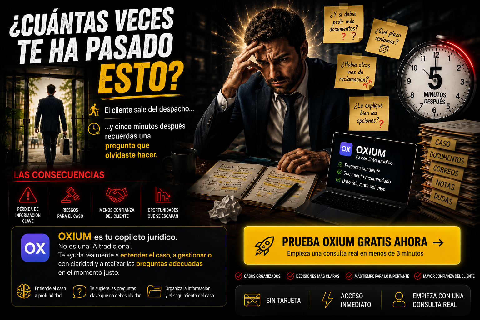OXIUM - Copiloto jurídico para abogados
